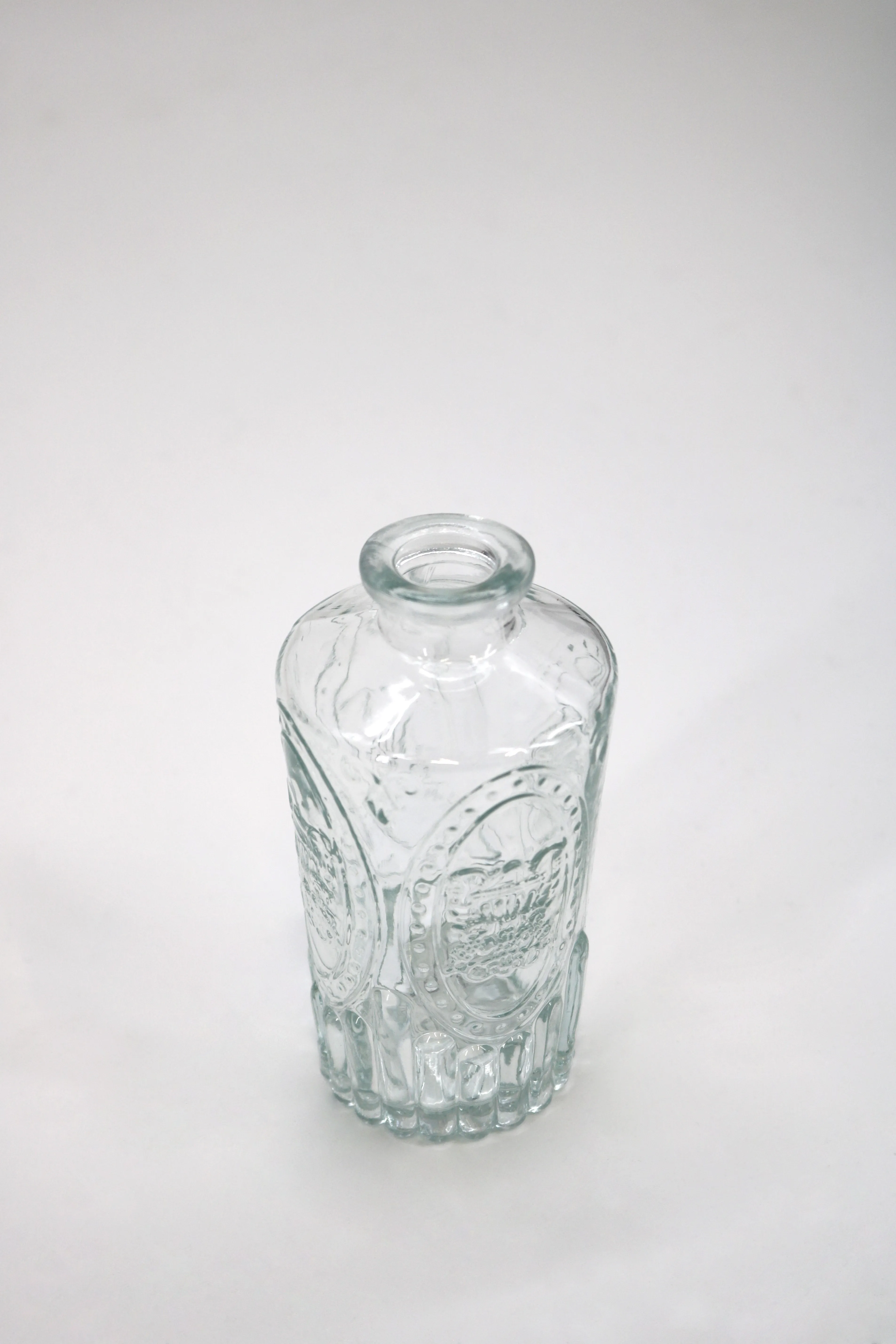 Vintage Glass Bud Vase - Style Q