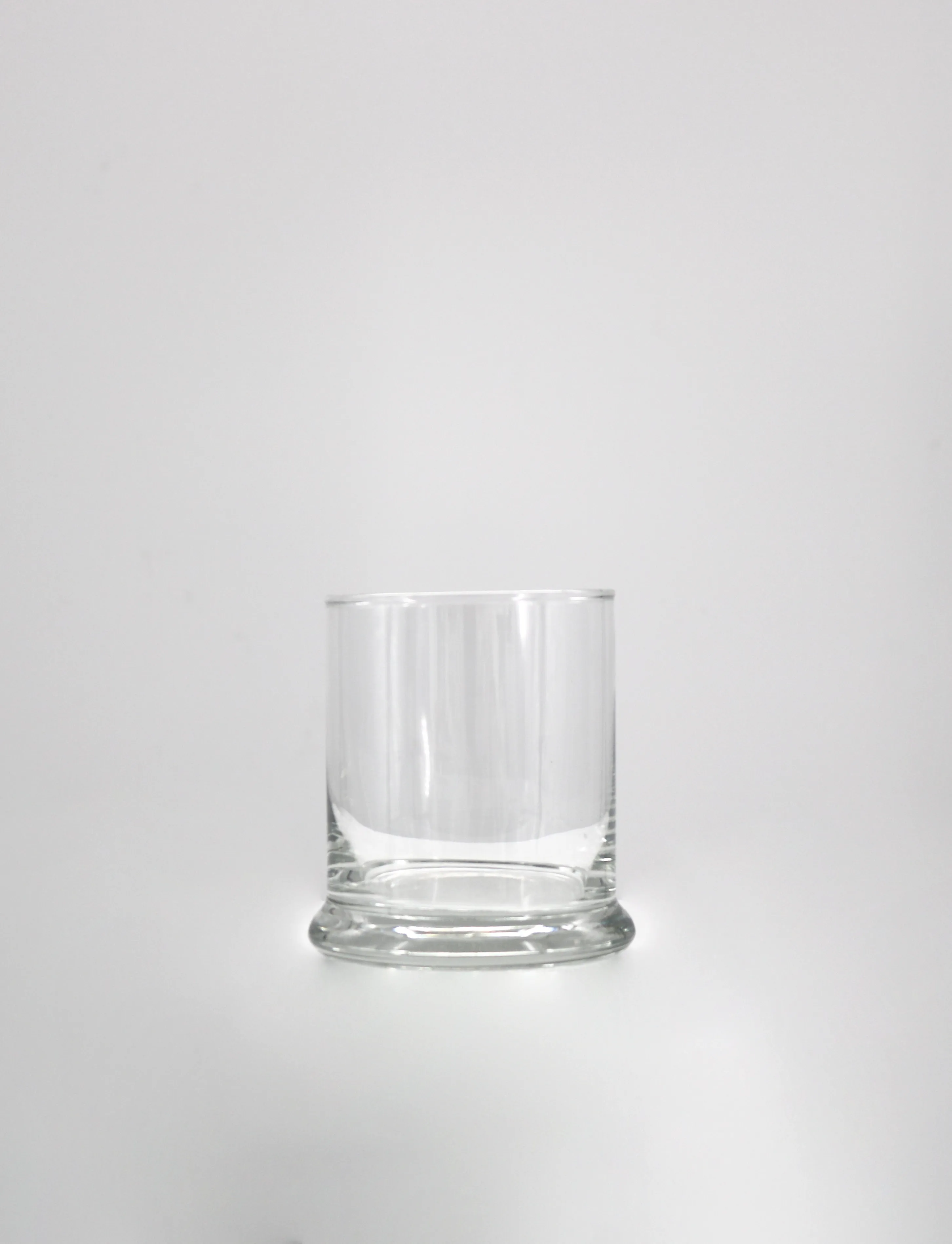 Clear Glass Hurricane Vase - 4 inch