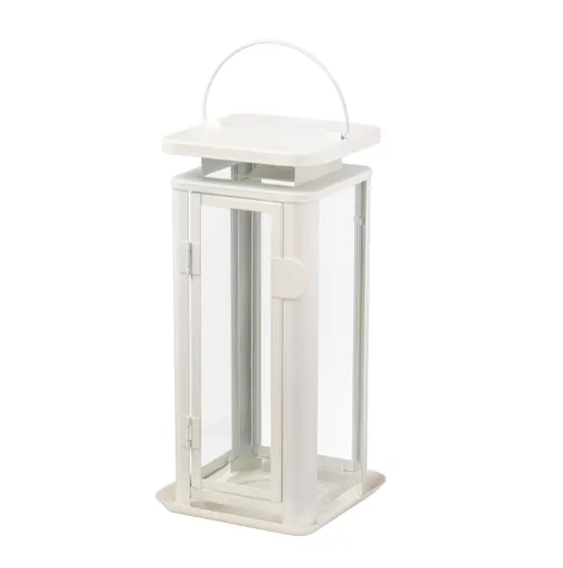 White Glass Lantern