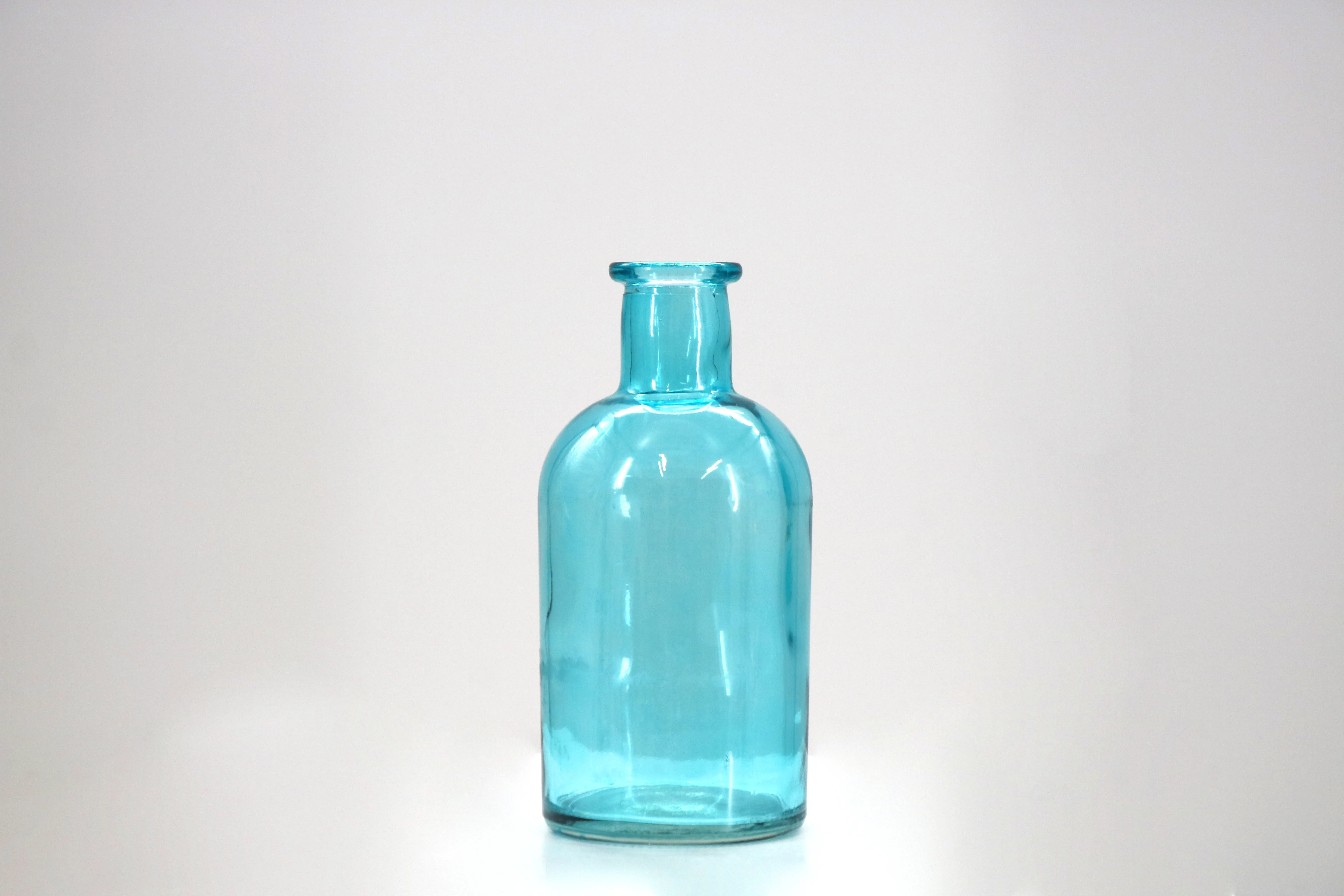 Blue Tinted Bud Vase