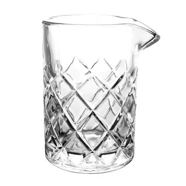 Glass Etched Mixing Glass