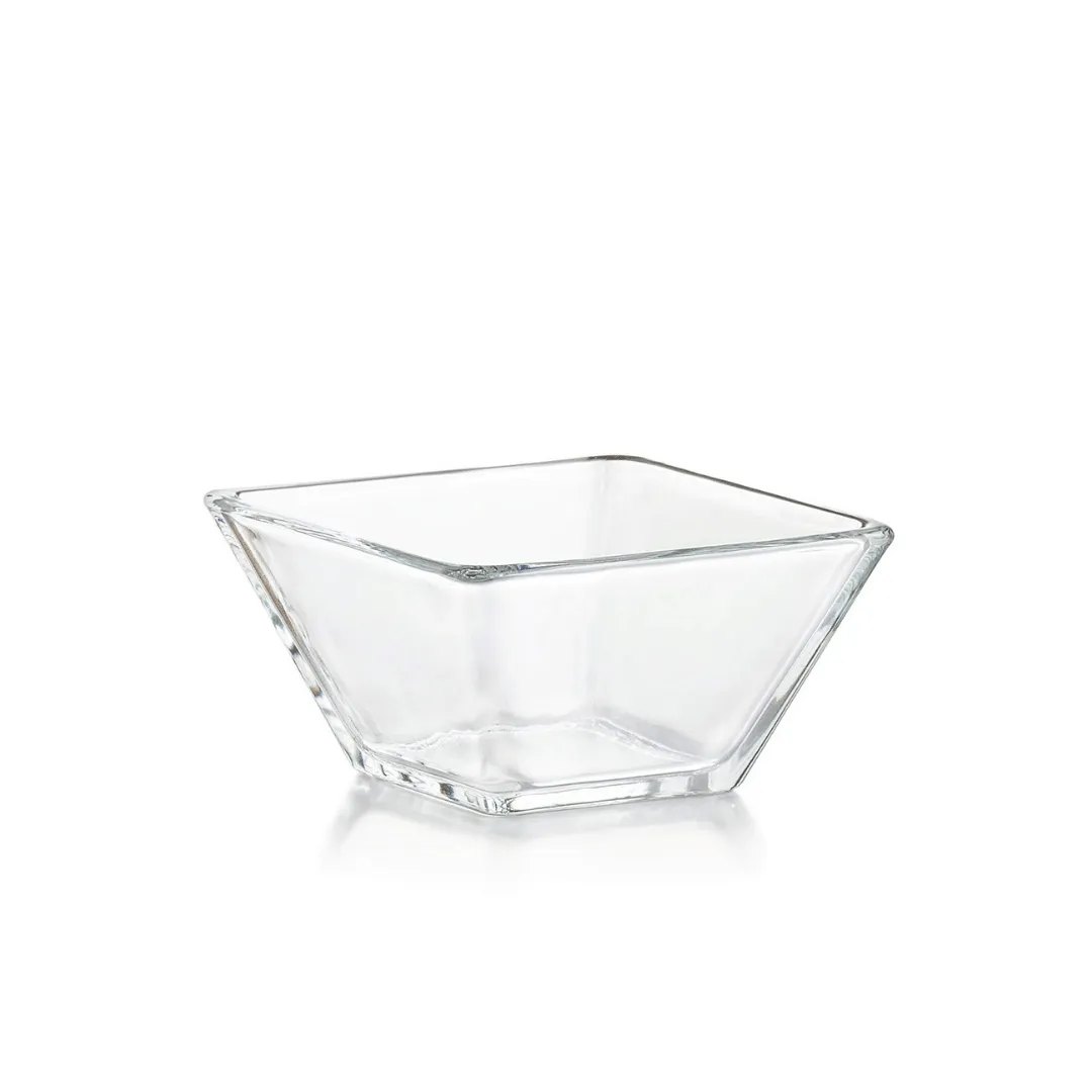Glass Square V-Bowl