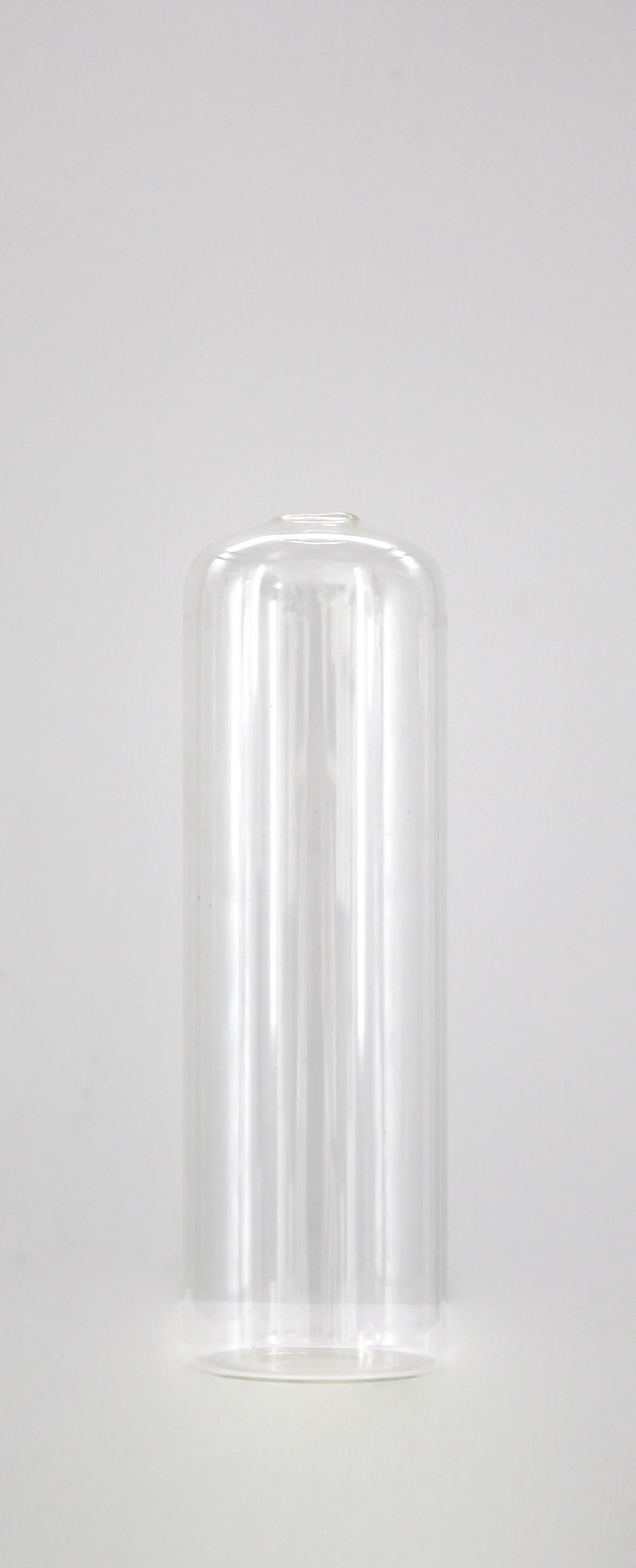 Round Top Clear Glass Bud Vase - 7.50 inch