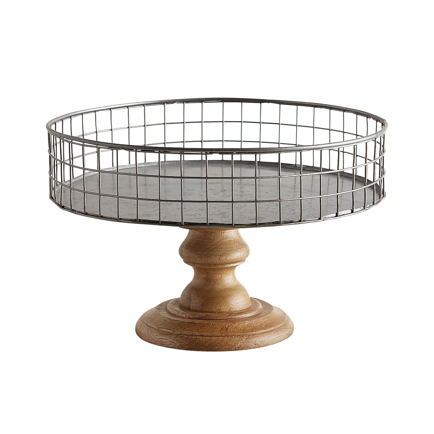 Galvanized Cake Stand
