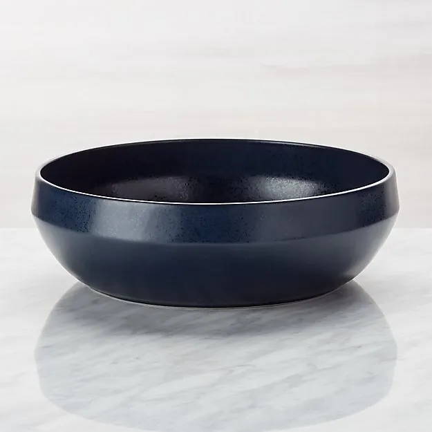 Artisan Navy Stoneware Bowl