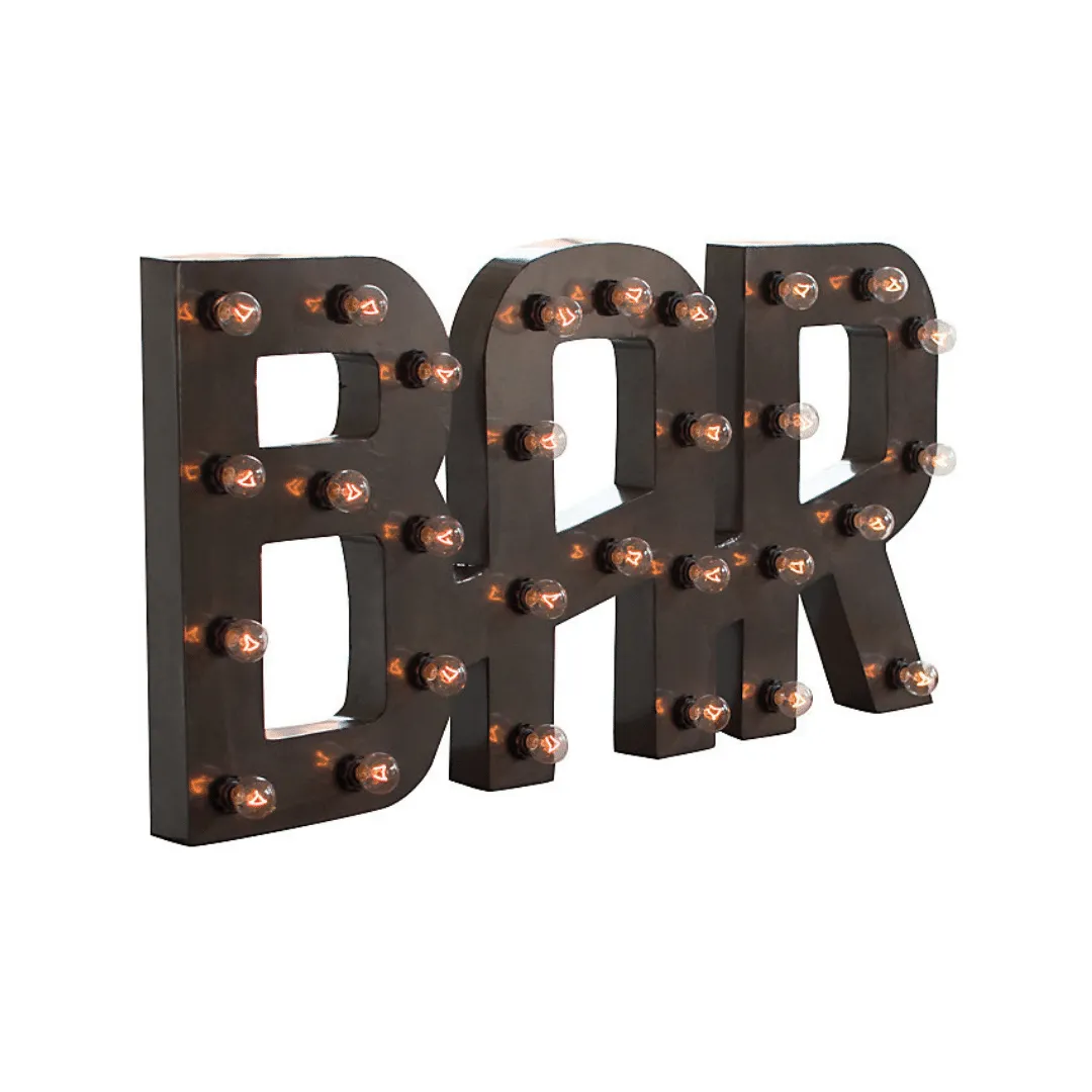 BAR Marquee Sign