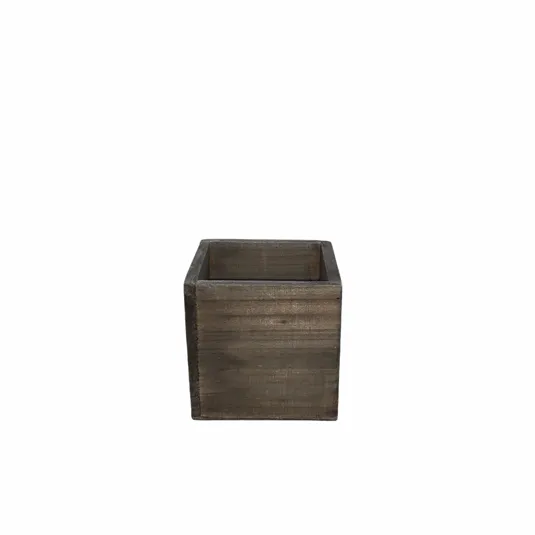 Wood Cube 4"