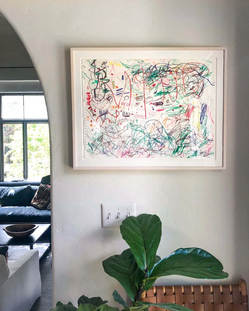 Kid's Framed Drawings