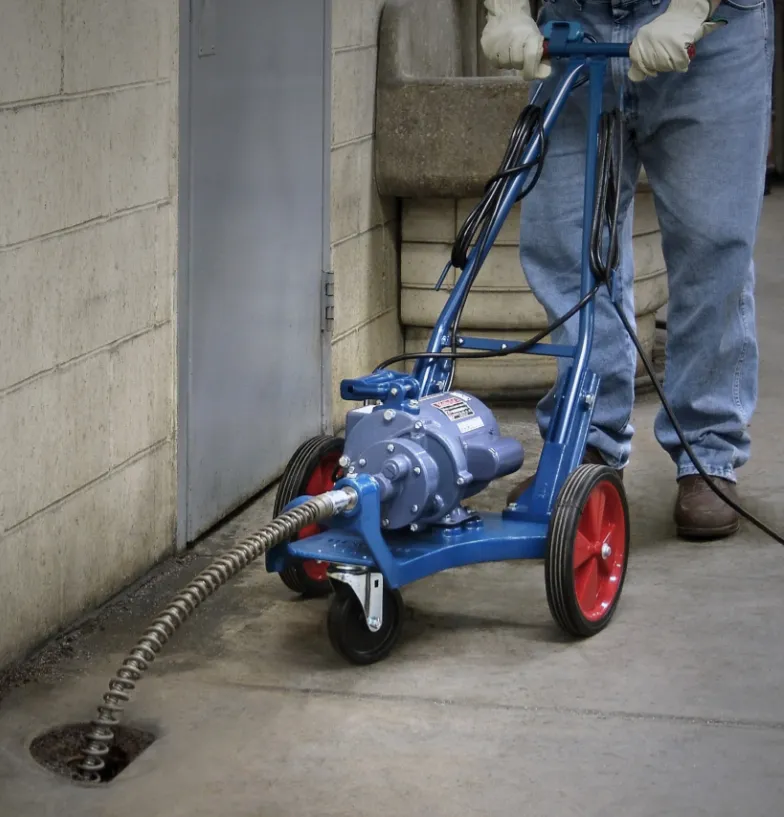 Electric Eel Sewer Cleaner Motorized Drain Snake