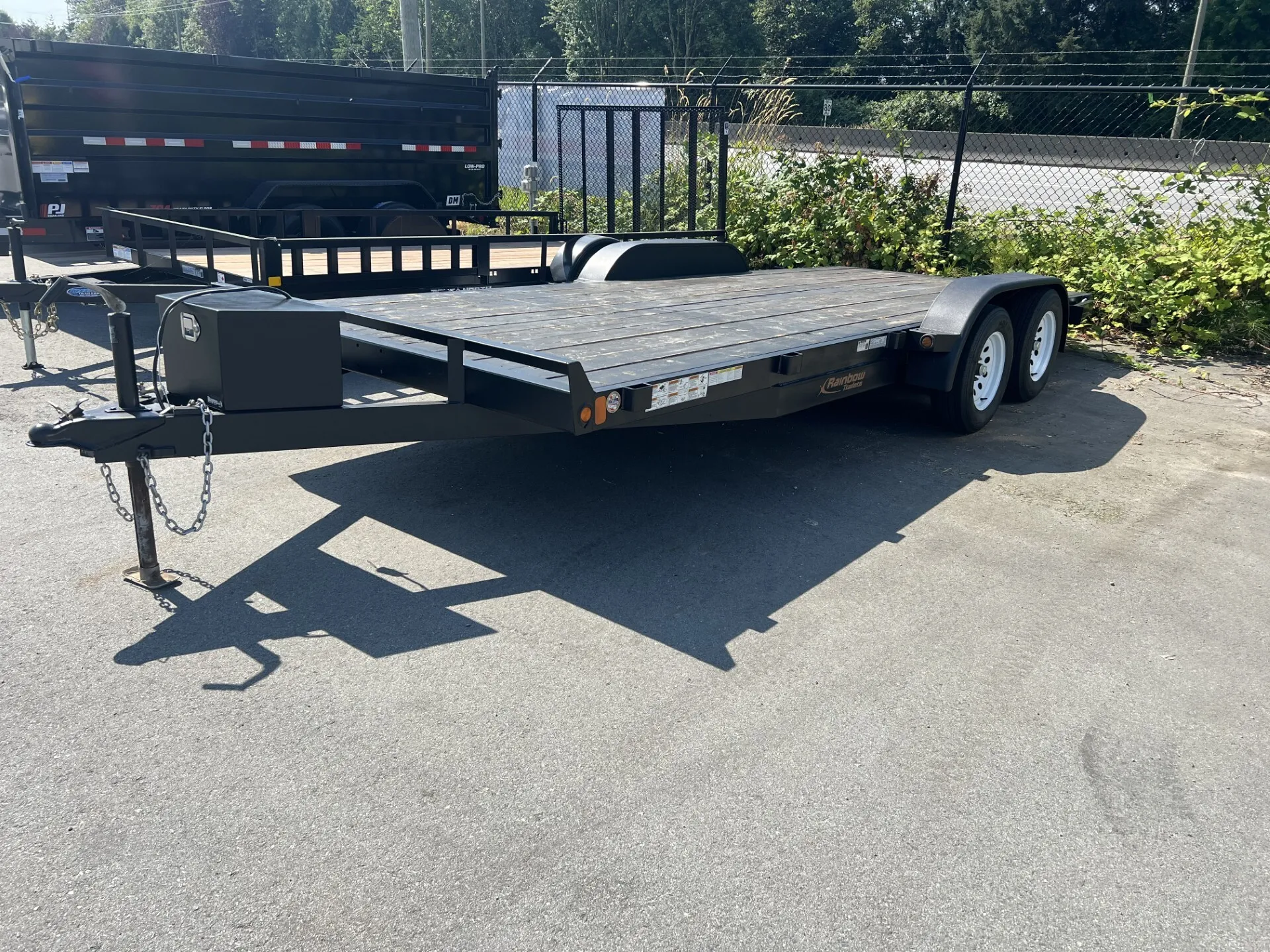 Rainbow Flat Deck Trailer / Car Hauler