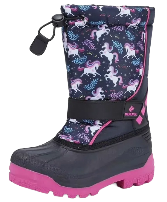 Kids snow boots - Unicorn
