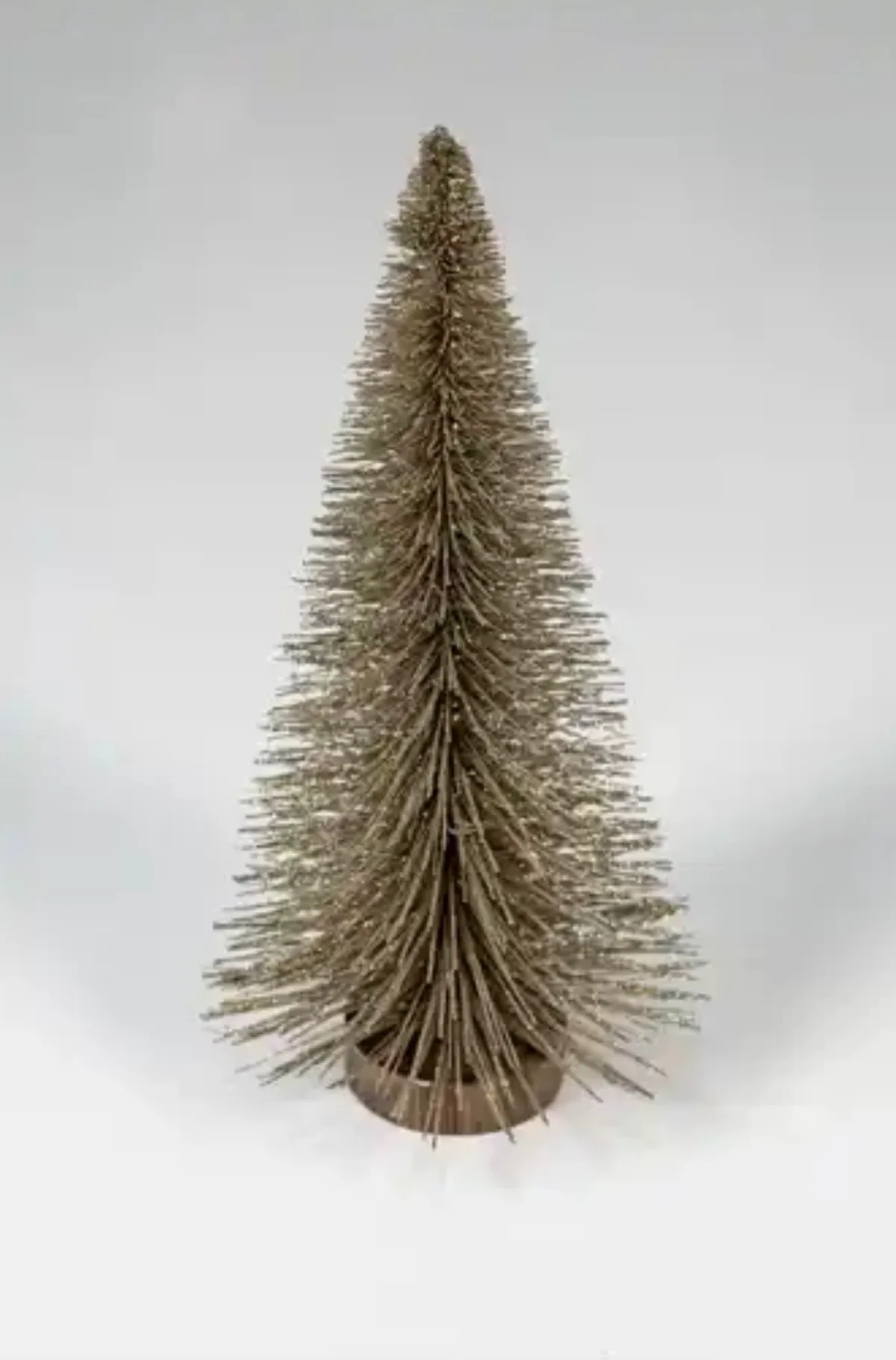 Gold Bottle Brush Tree
