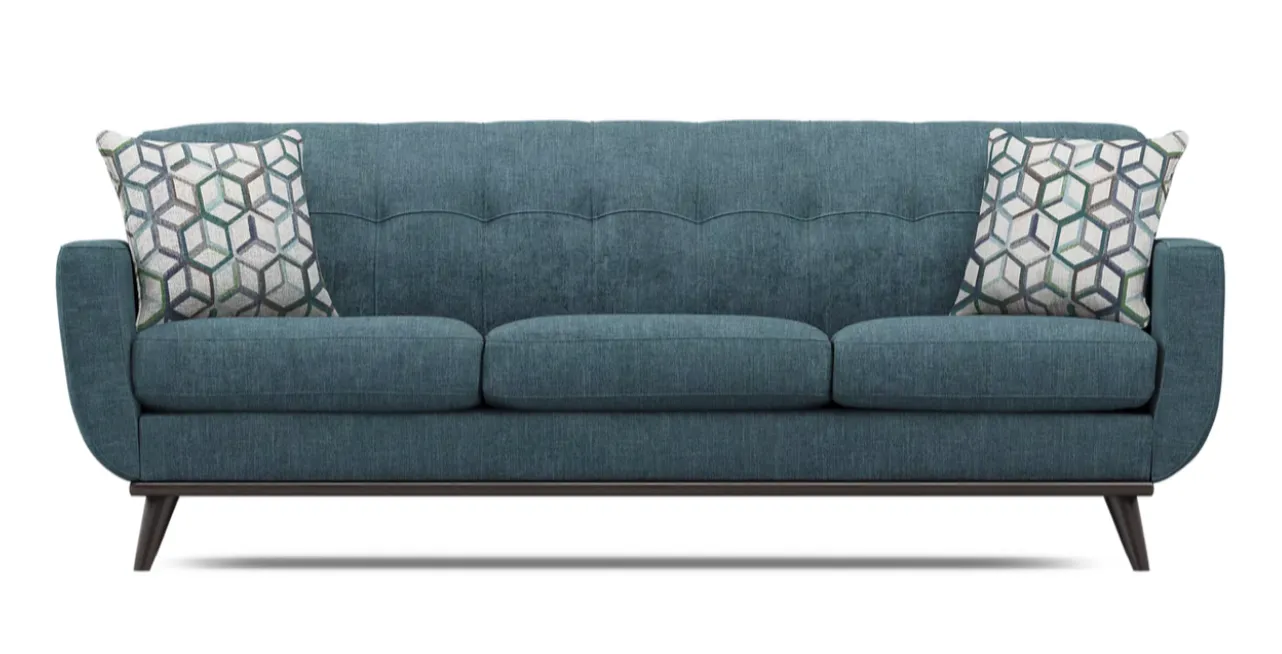 East Side Teal Couch