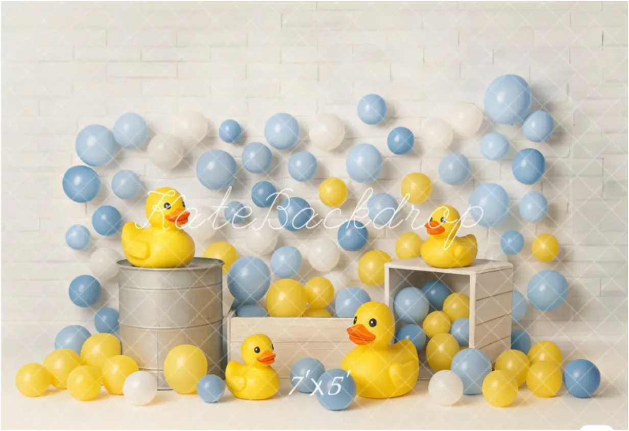 Yellow Duck Backdrop (7x5)