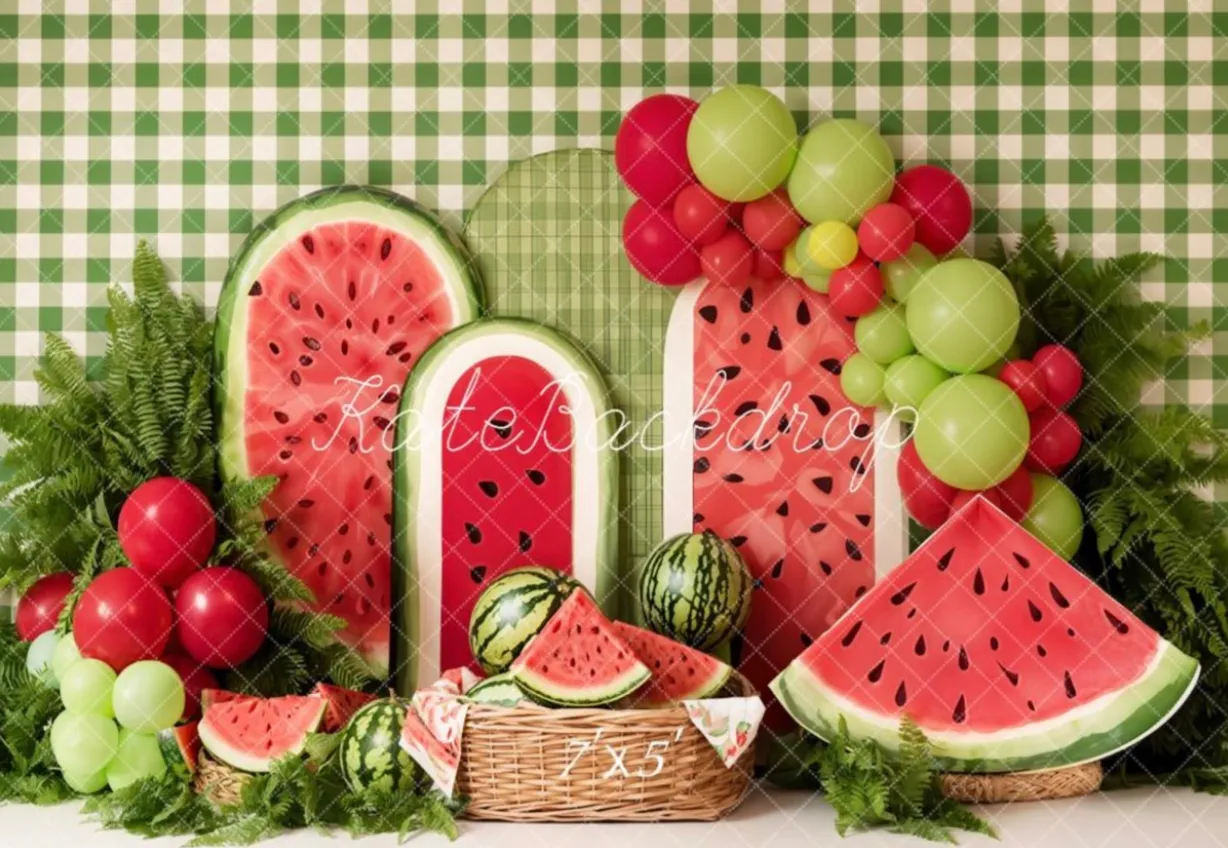 Watermelon Fabric Backdrop