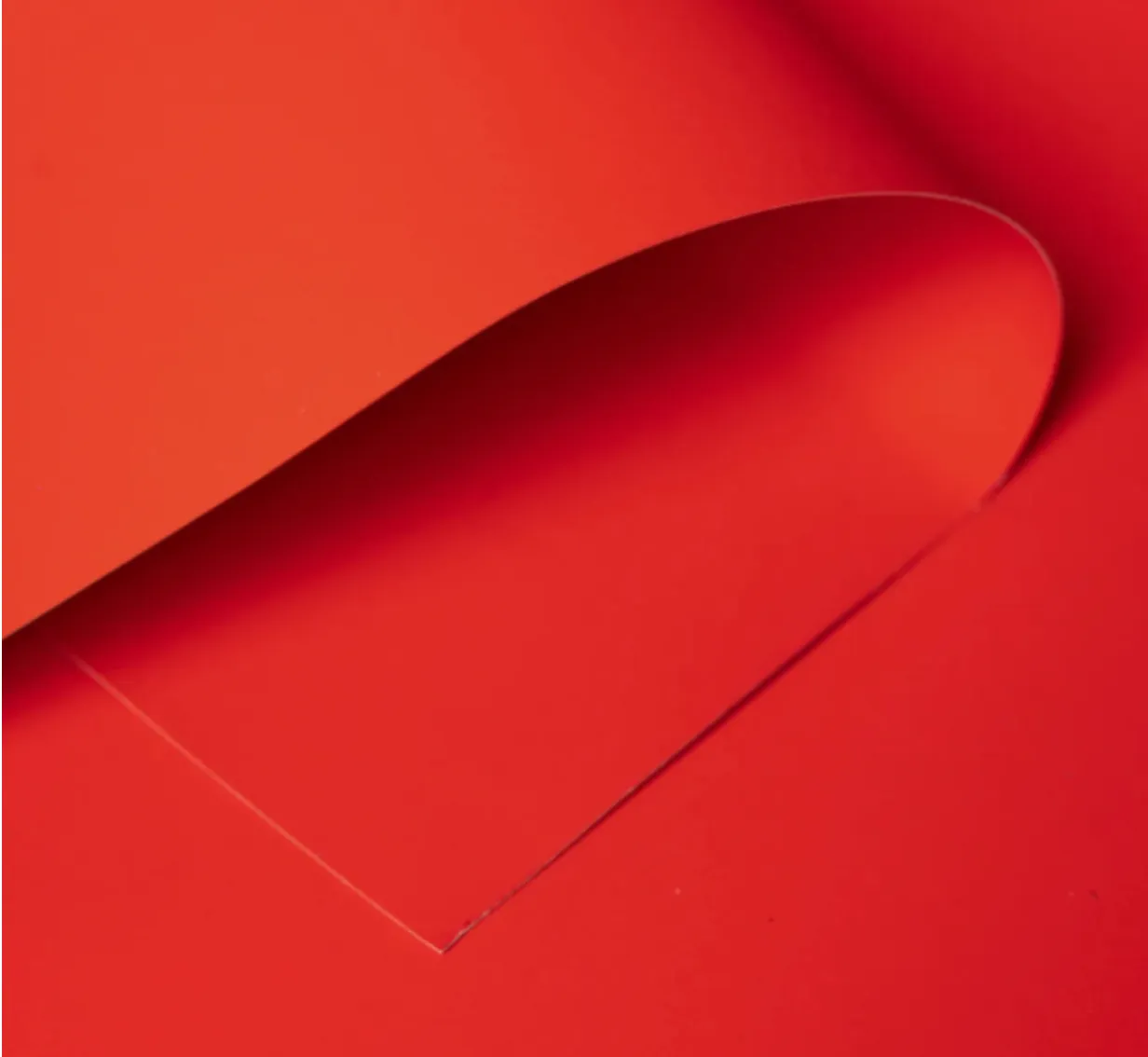 Scarlet Red Seamless Paper ( Large Scrap )