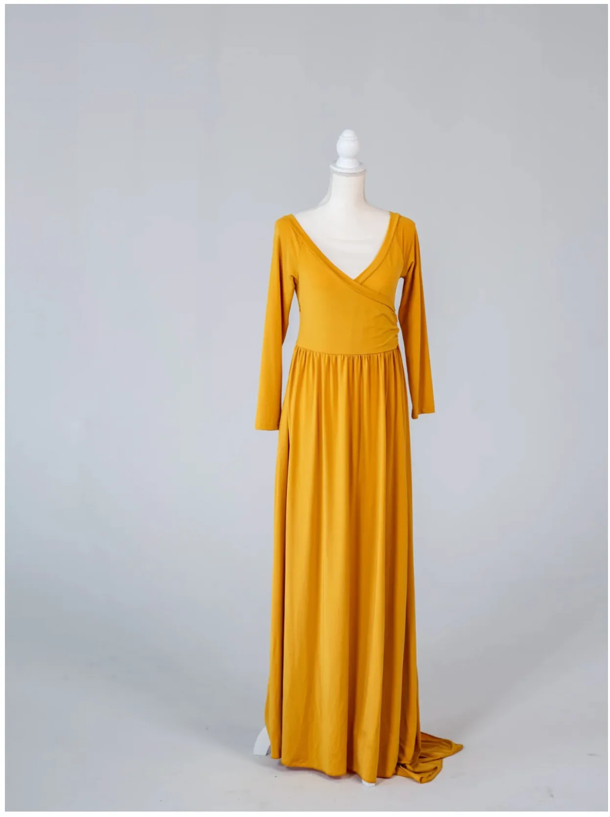 Yellow Maternity Dress