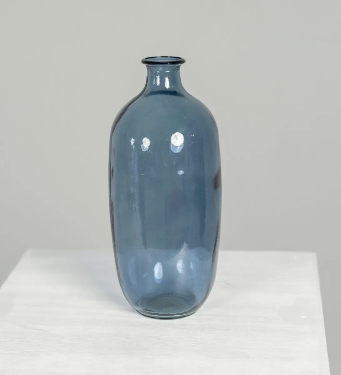 Blue Bottle Vase (Large)