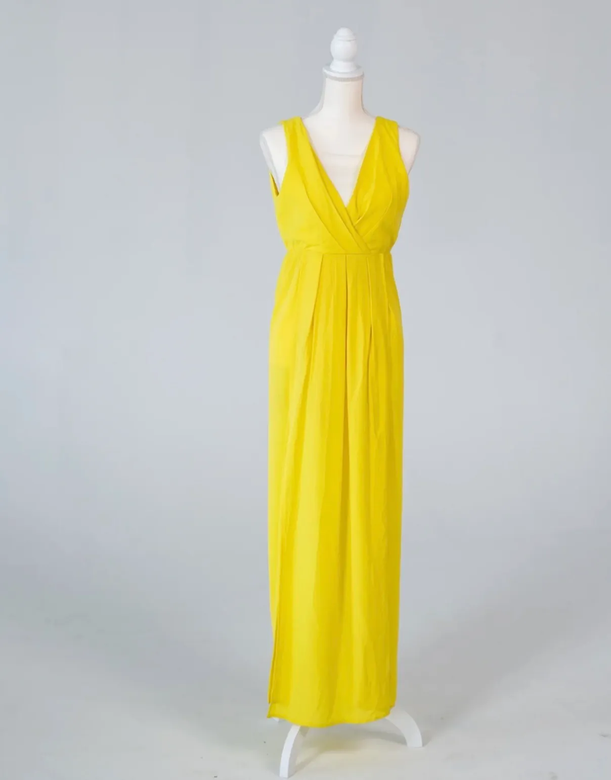 Yellow Full Length Dress | Size S