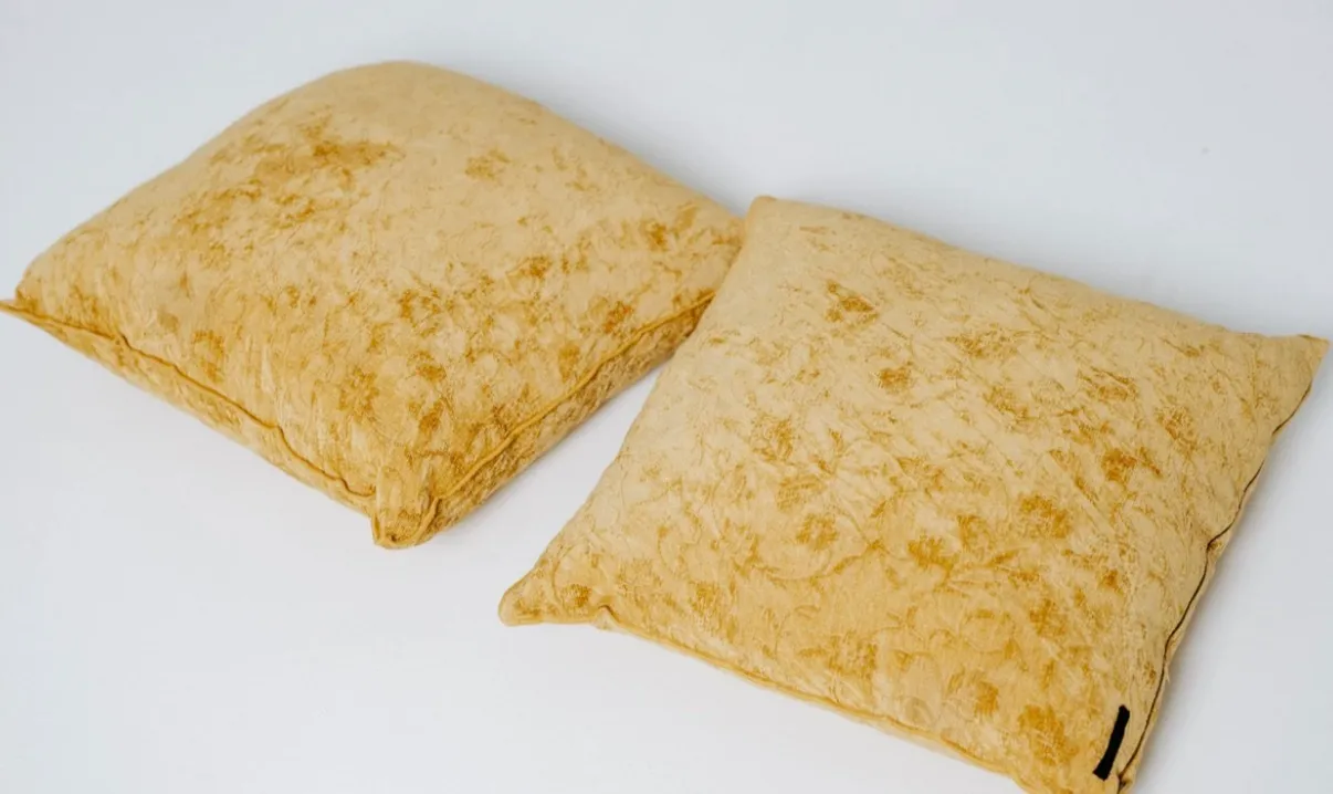 Yellow Square Pillow (Qty:2)