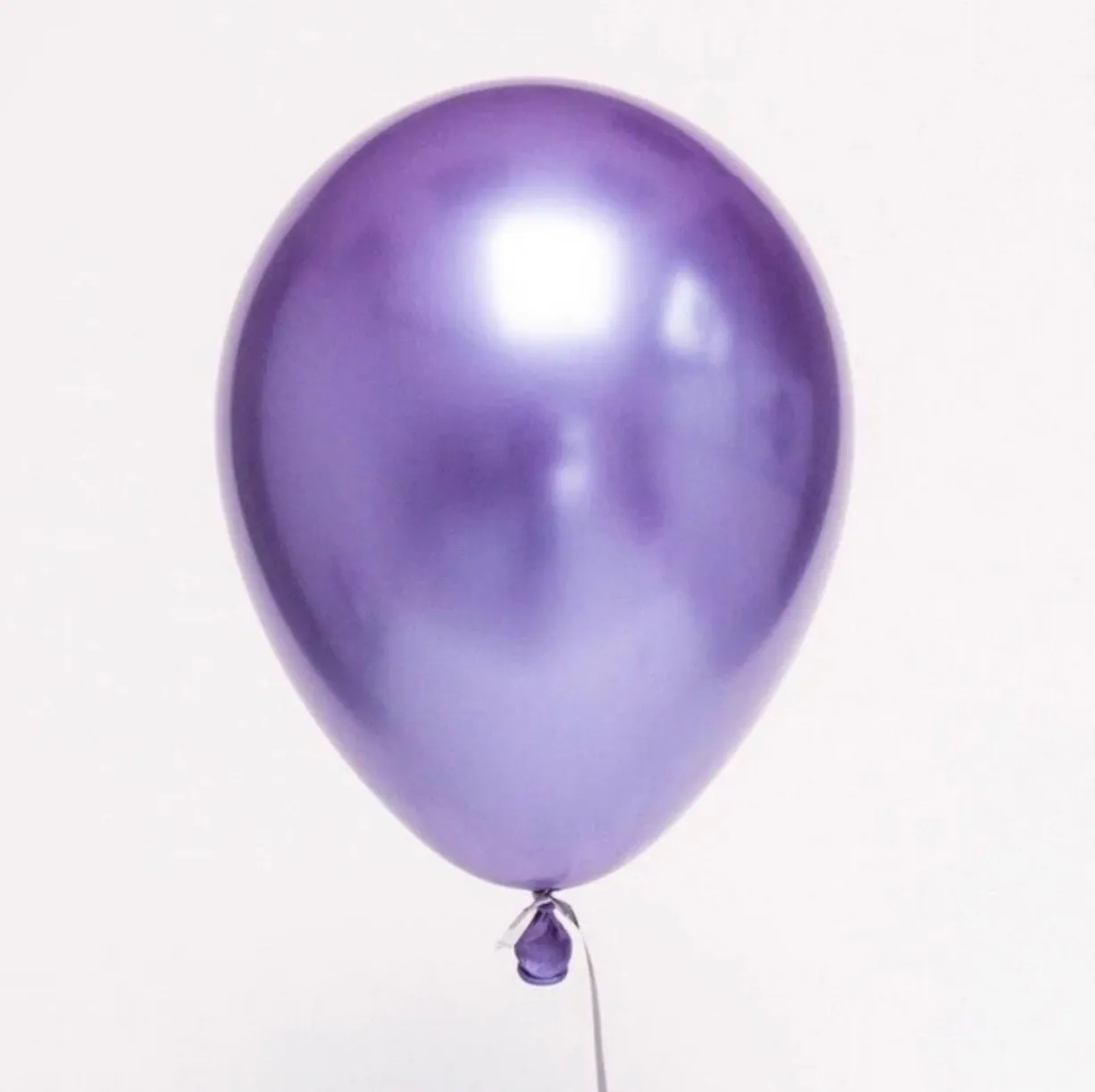 Metallic Purple Balloons