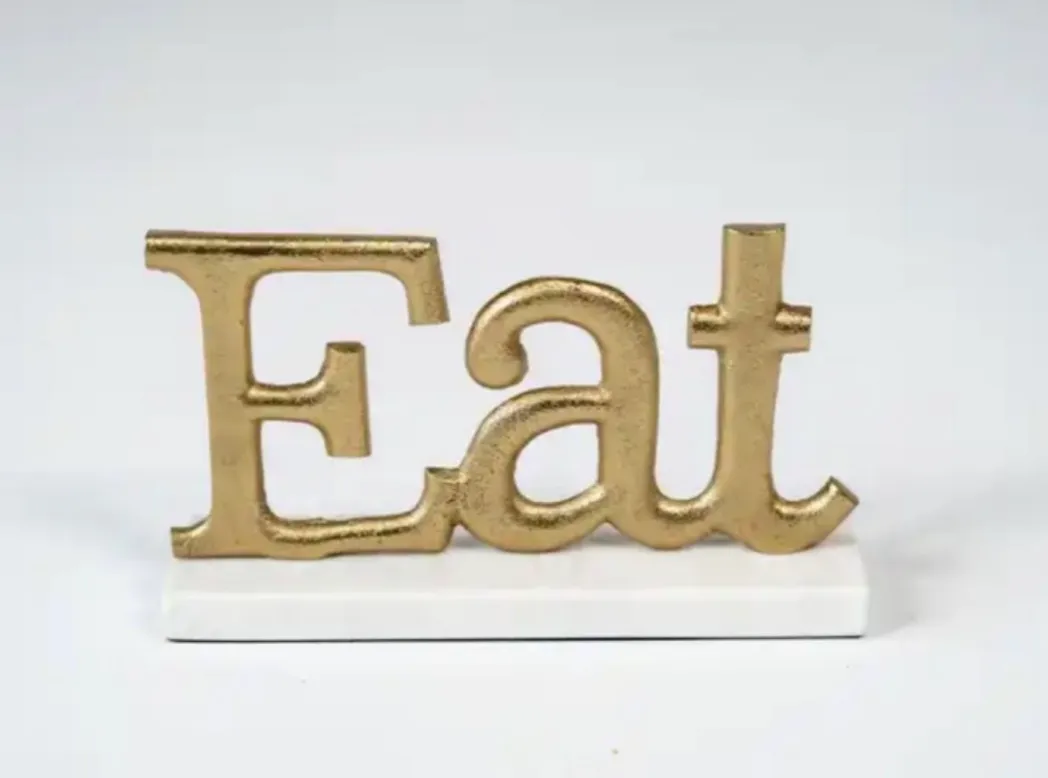 Gold Eat Decor