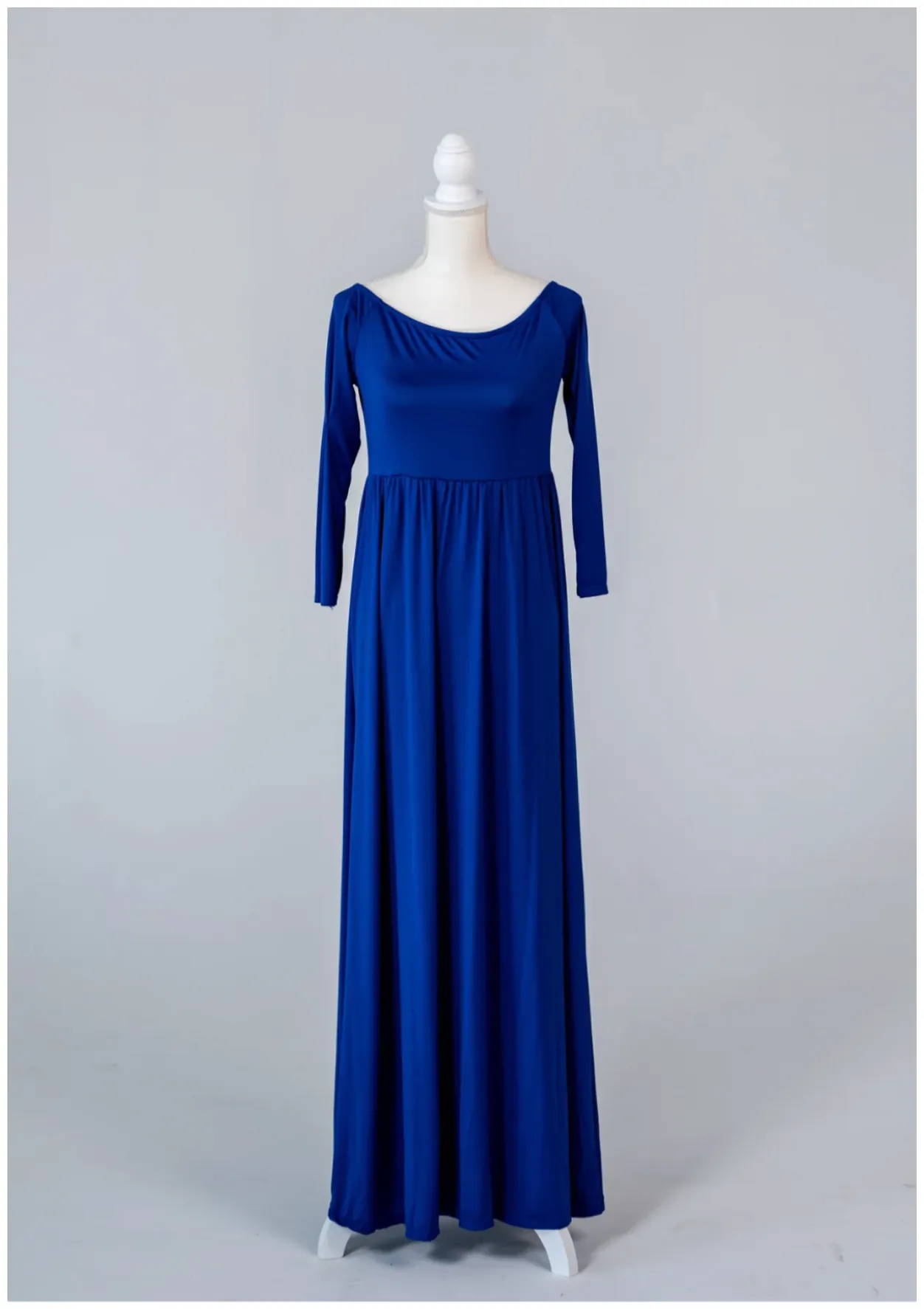 Dark Blue Maternity Dress