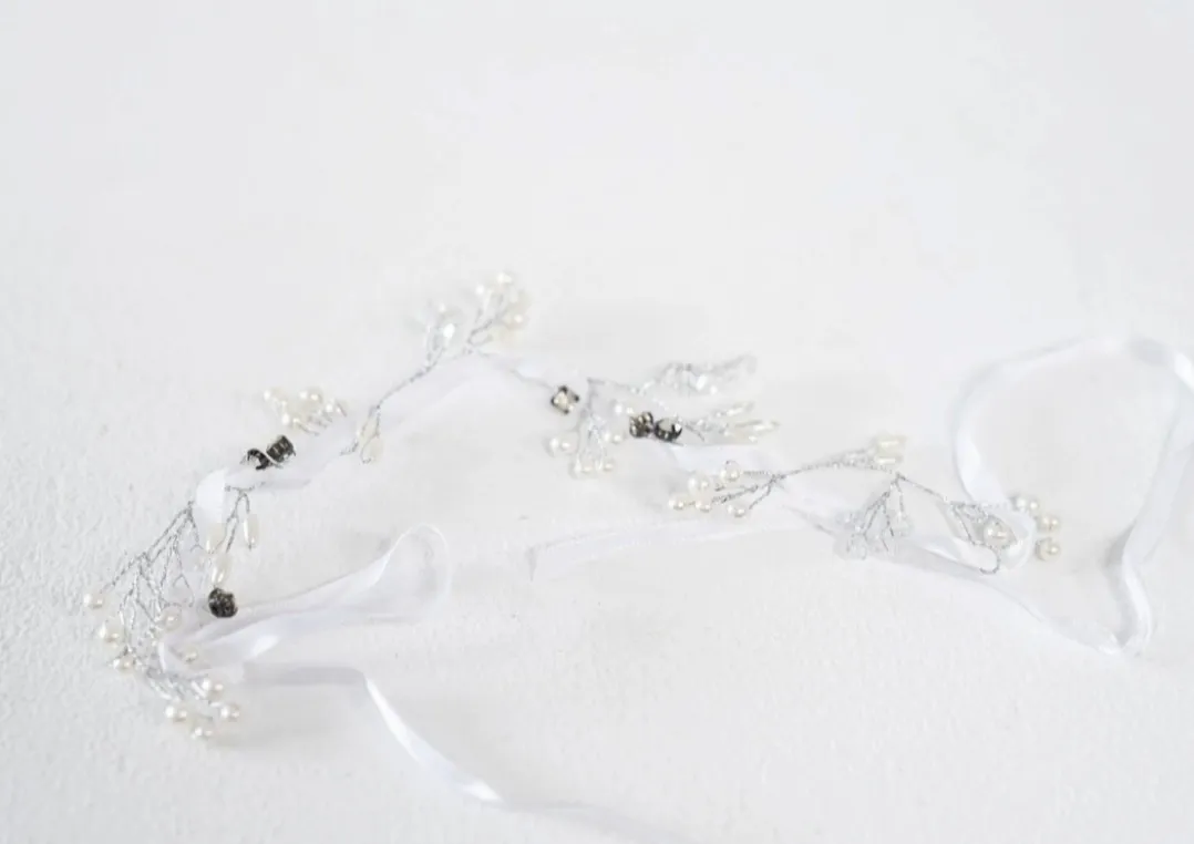 White Pearl Headband