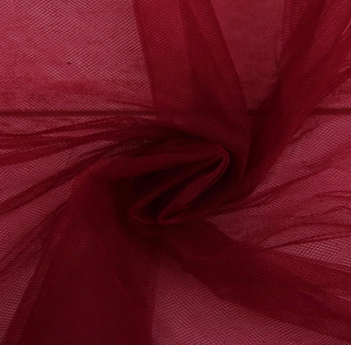 Wine Red Mesh Fabric