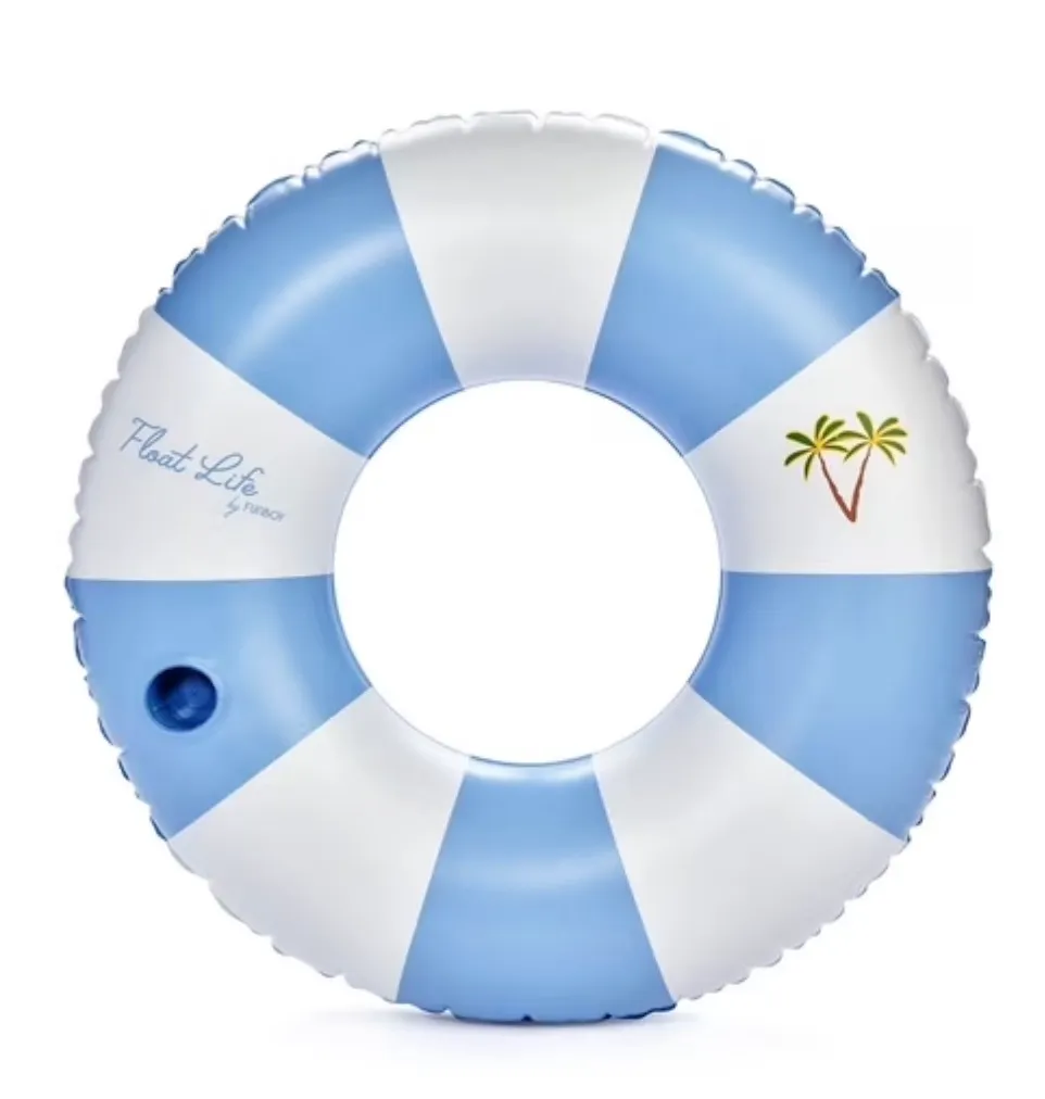Blue Stripe Inflatable Float 