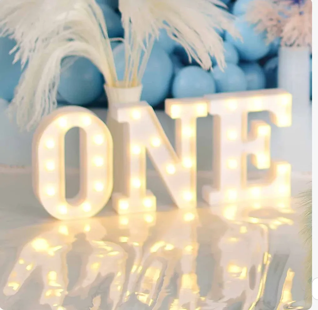White LED "ONE"