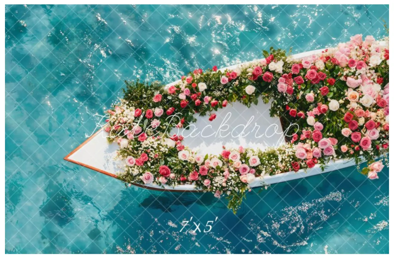 Floral Boat (7x5)