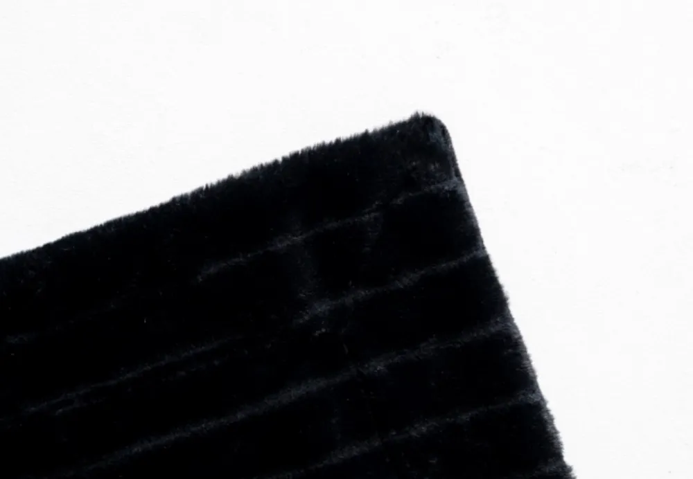 Black Fuzzy Blanket