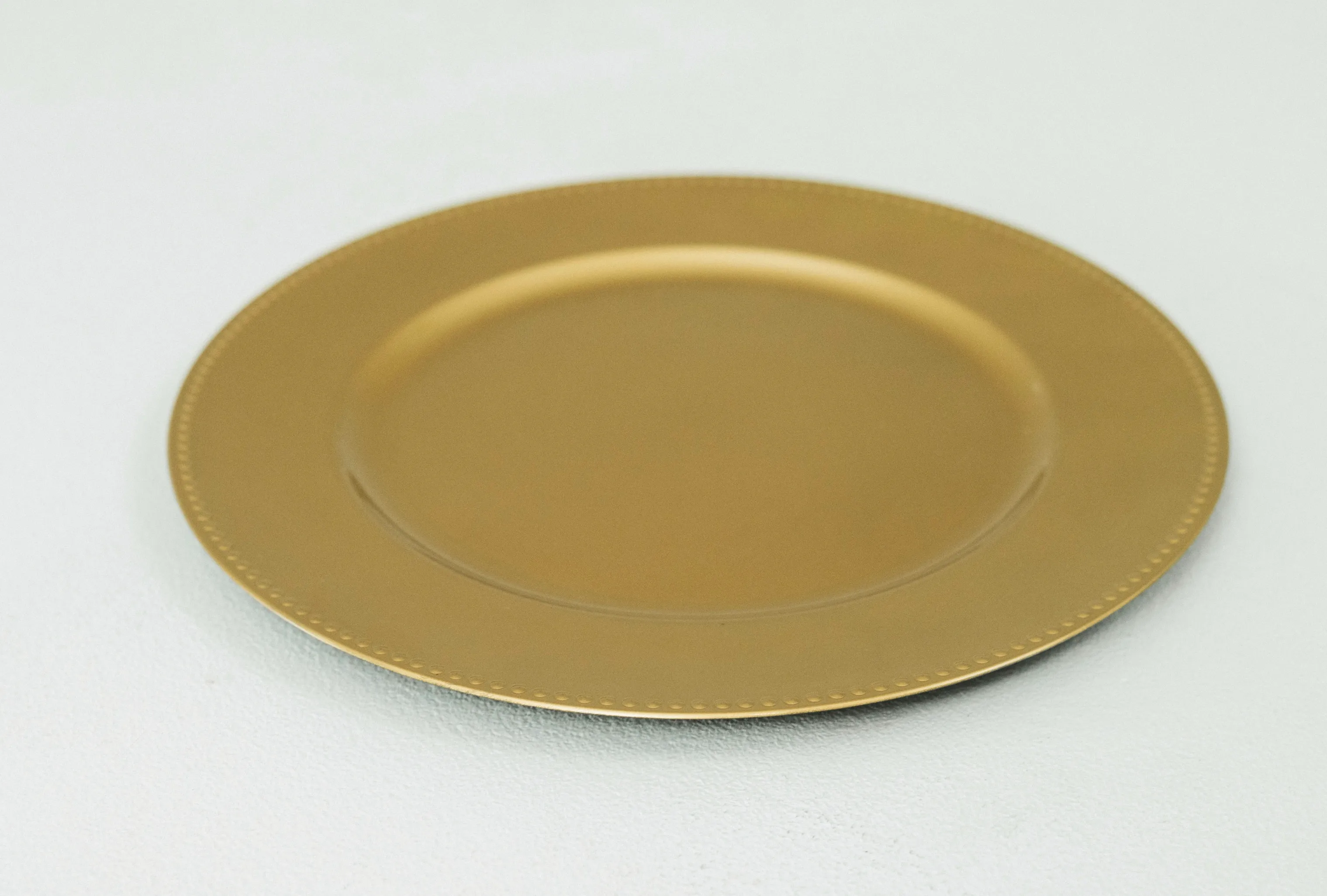 Gold Chargers (Qty. 50) 