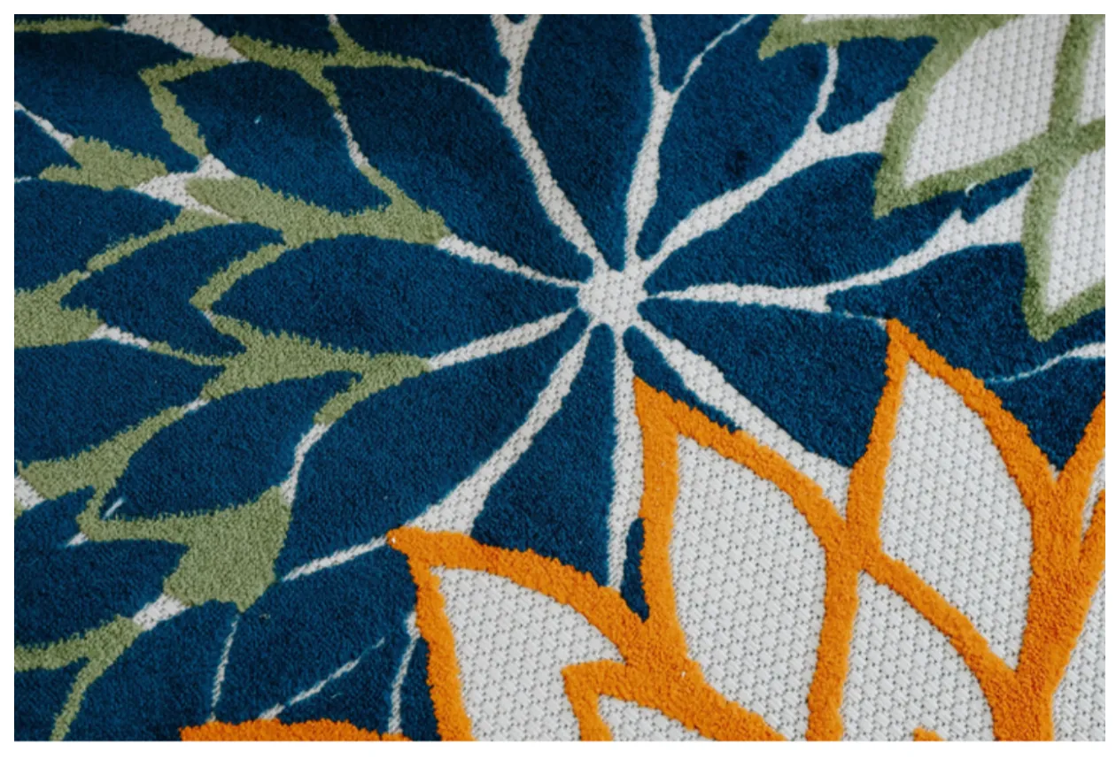 Vibrant Floral Rug