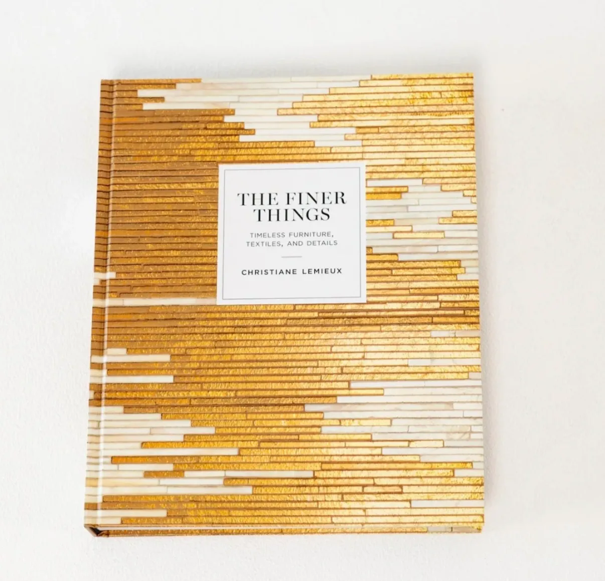 Gold Coffee Table Book