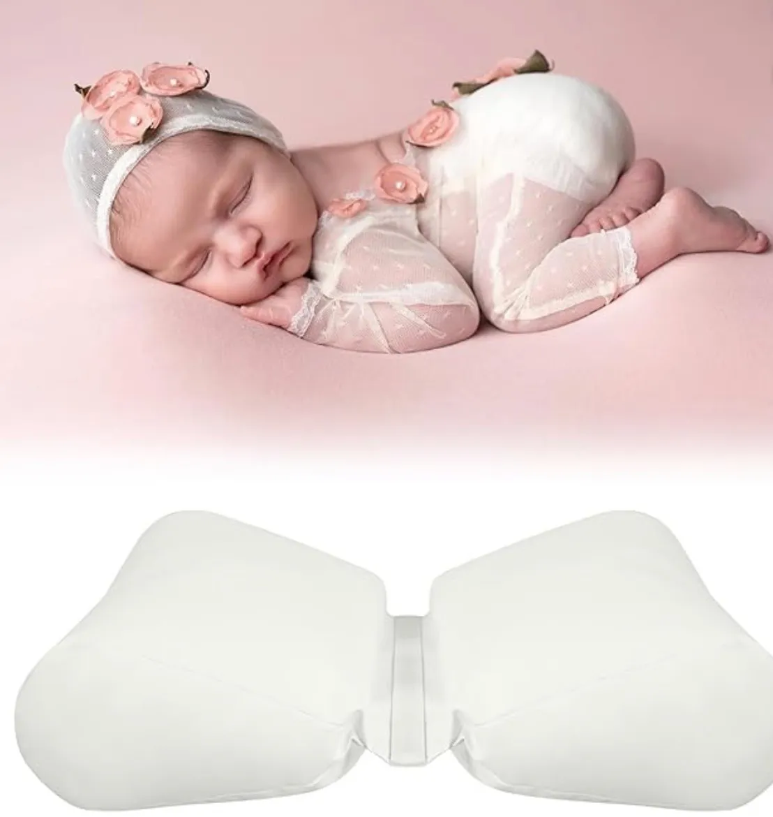 2PC Newborn Photography Butterfly Posing Pillow