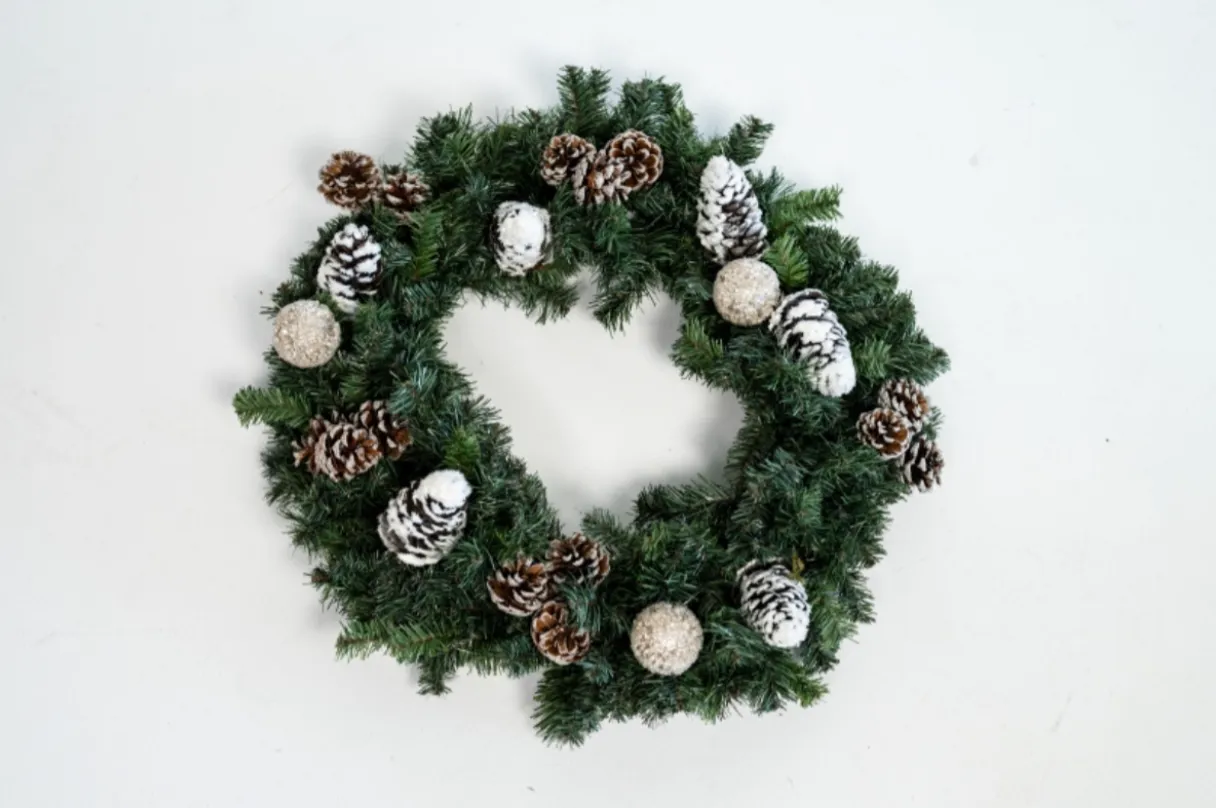 Pinecone Wreath