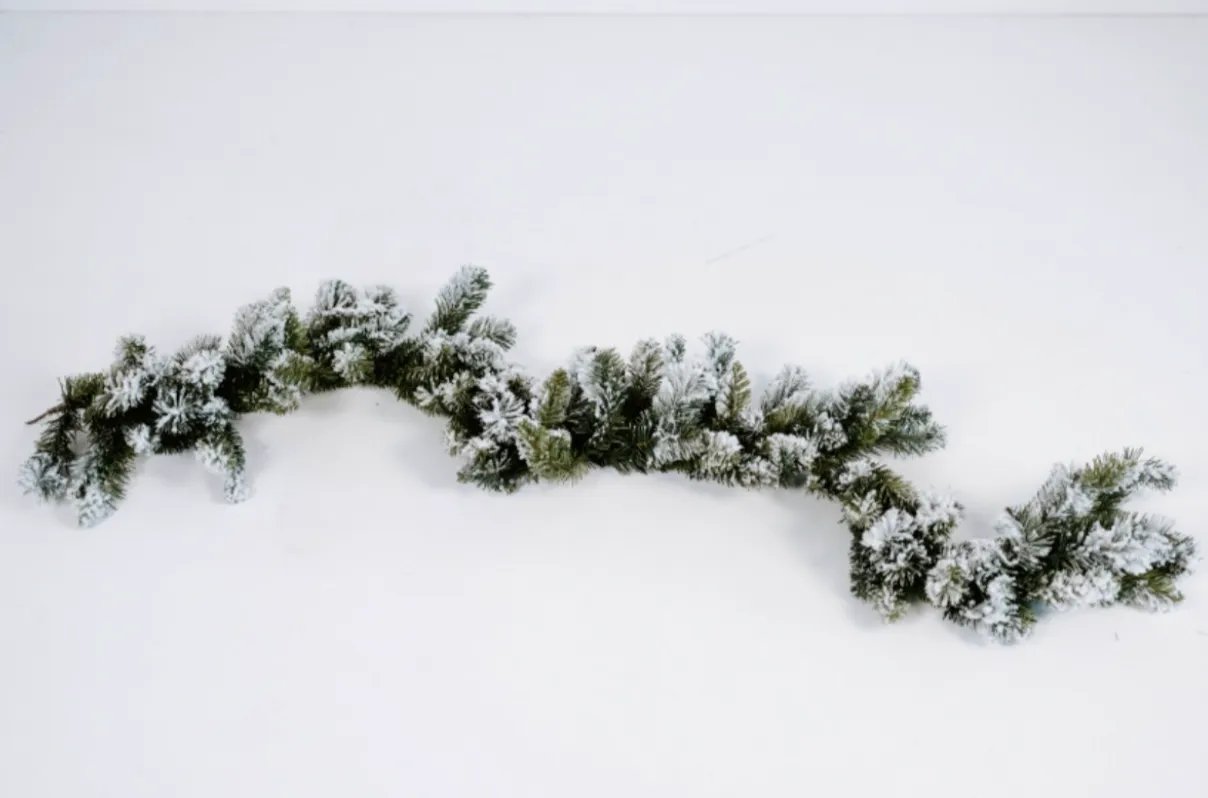 Flocked Garland