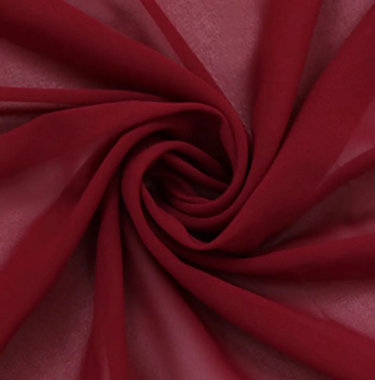 Burgundy Draping Curtain: Qty:2