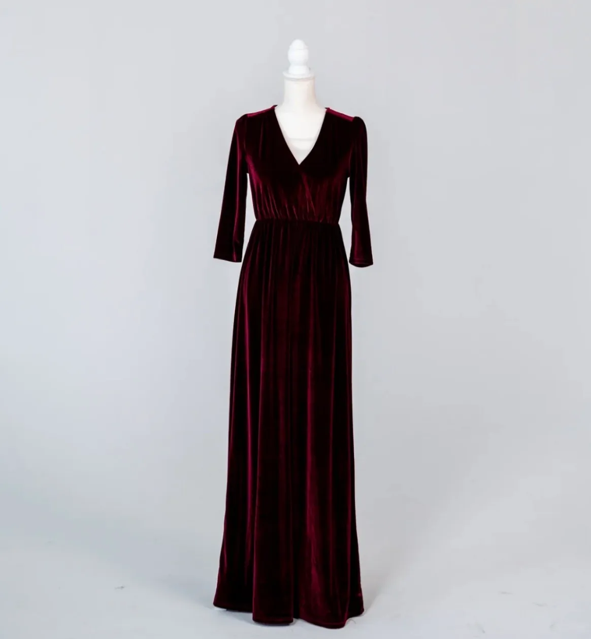 Red Velvet Dress | Size M