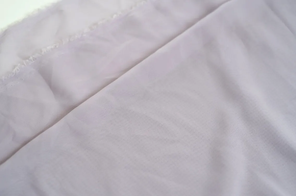 Silky Light Gray Fabric