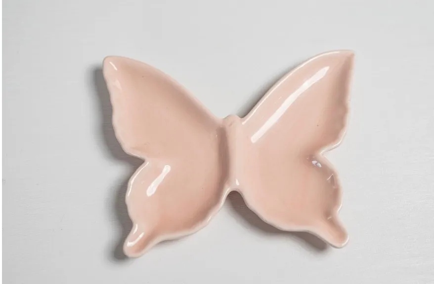 Pink Butterfly Tray