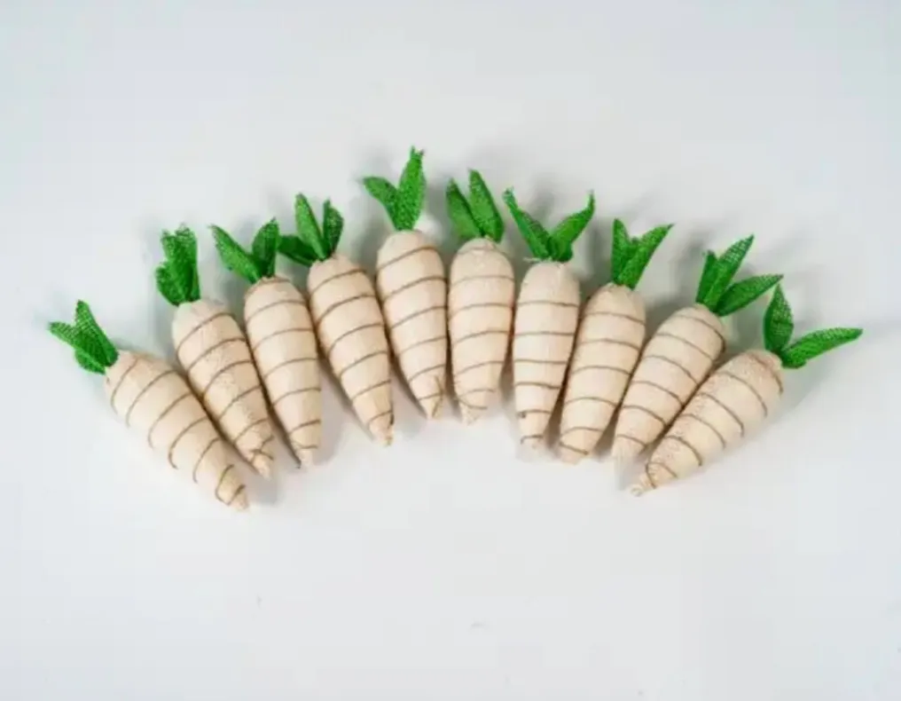 Faux Straw Parsnips