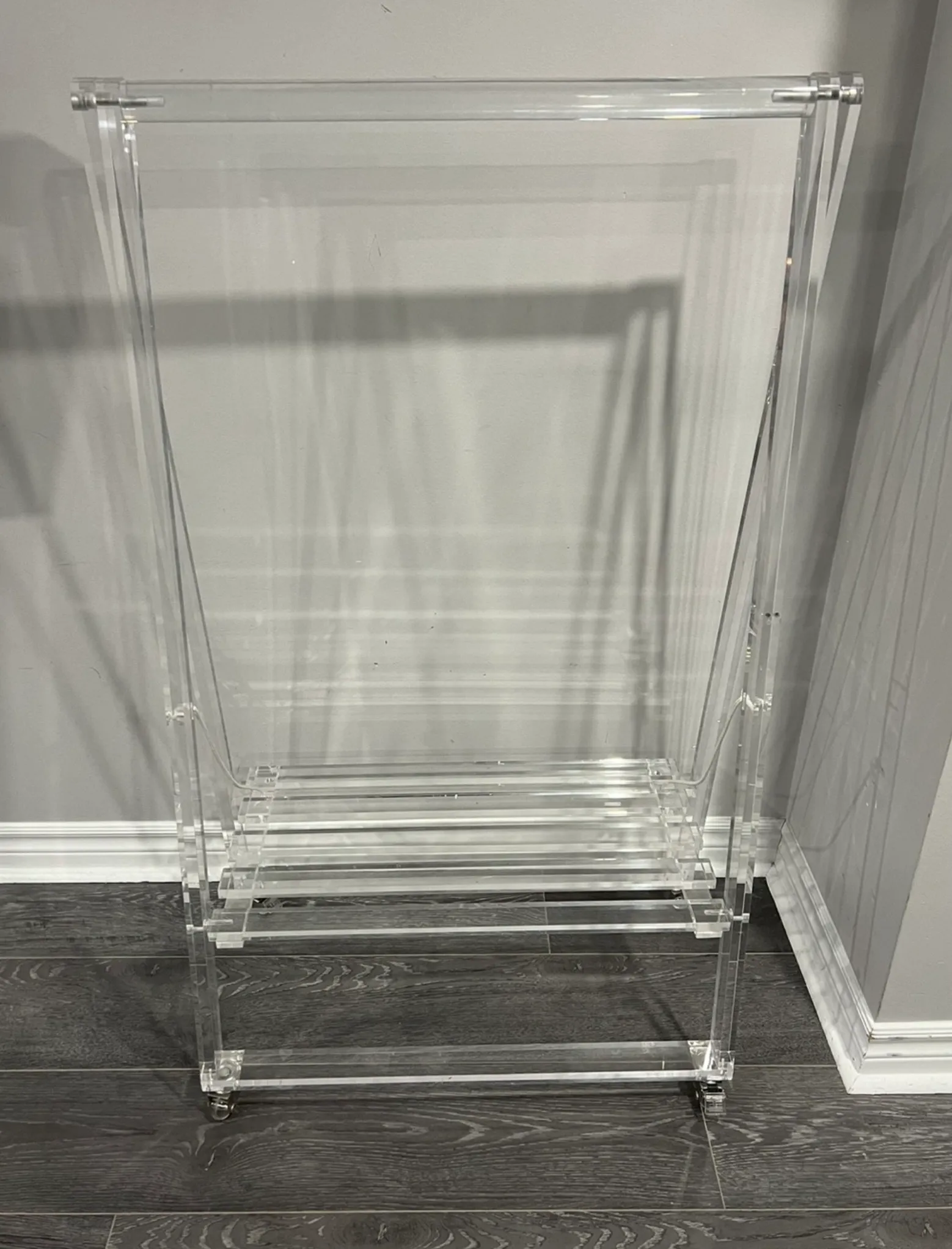 Acrylic Clothing Rack/Wedding Sign Holder
