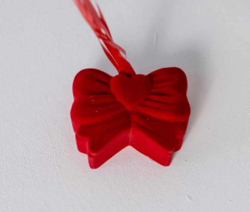 Bow Heart Trinket Box & Balloon Weight 