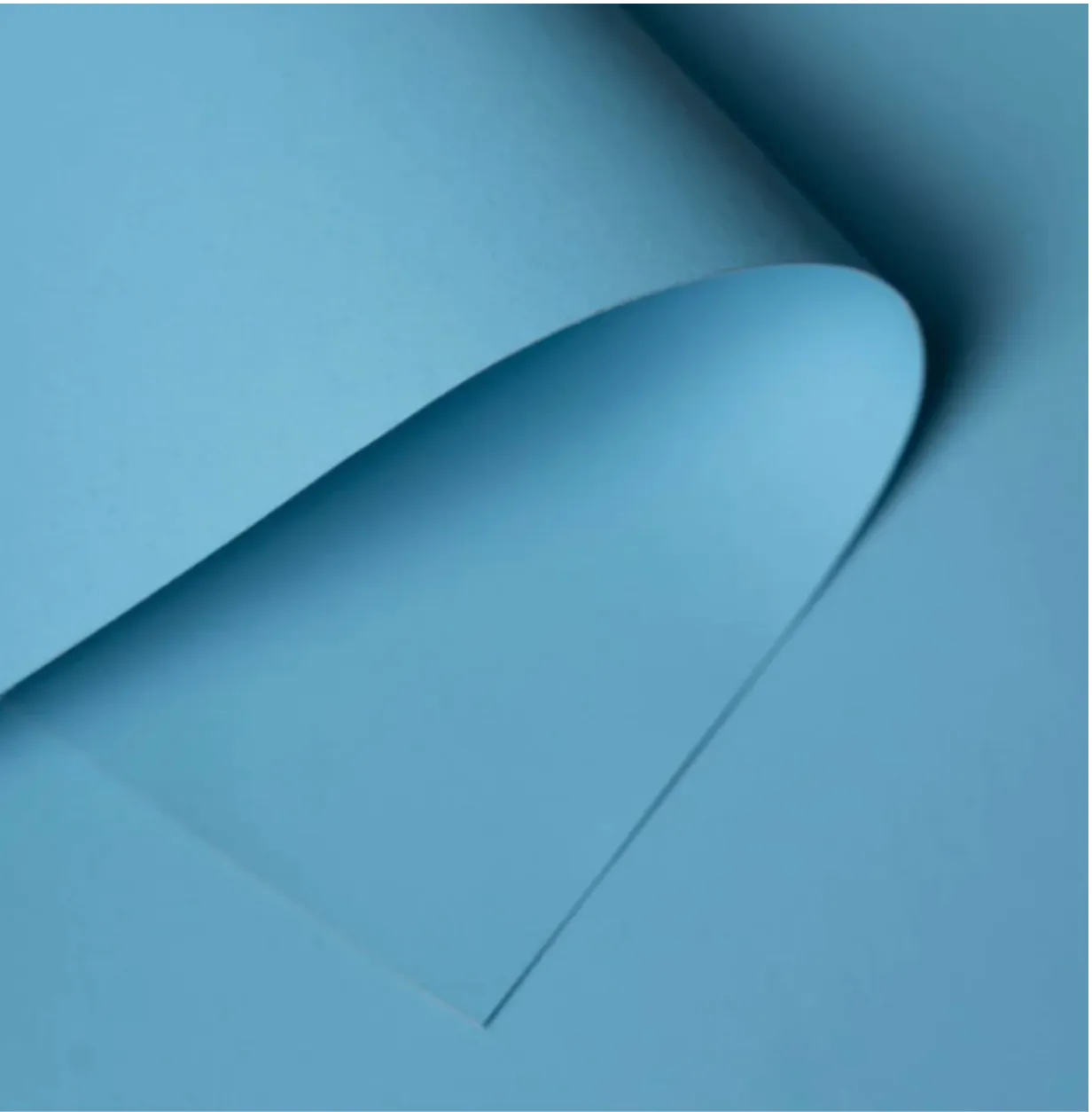 Light Blue (Bend in Roll)