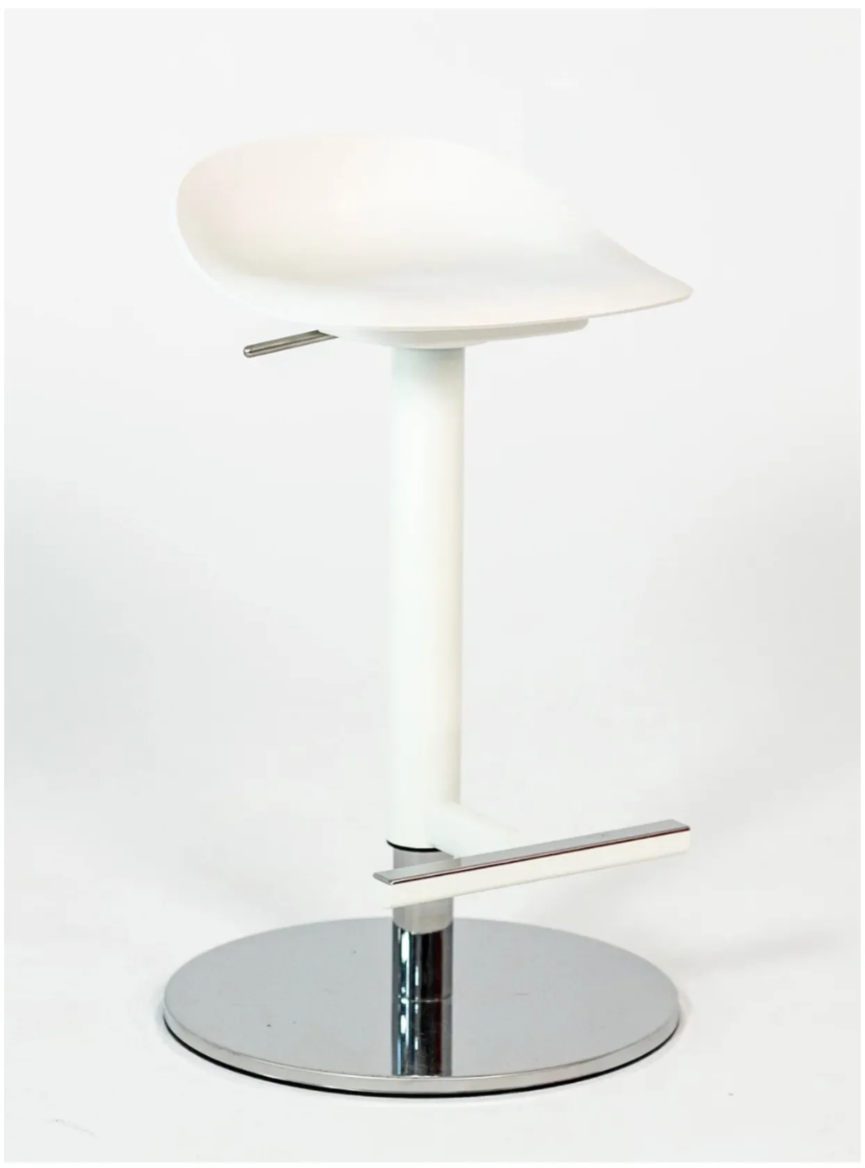 White Minimalist Bar Stool (Qty:4)