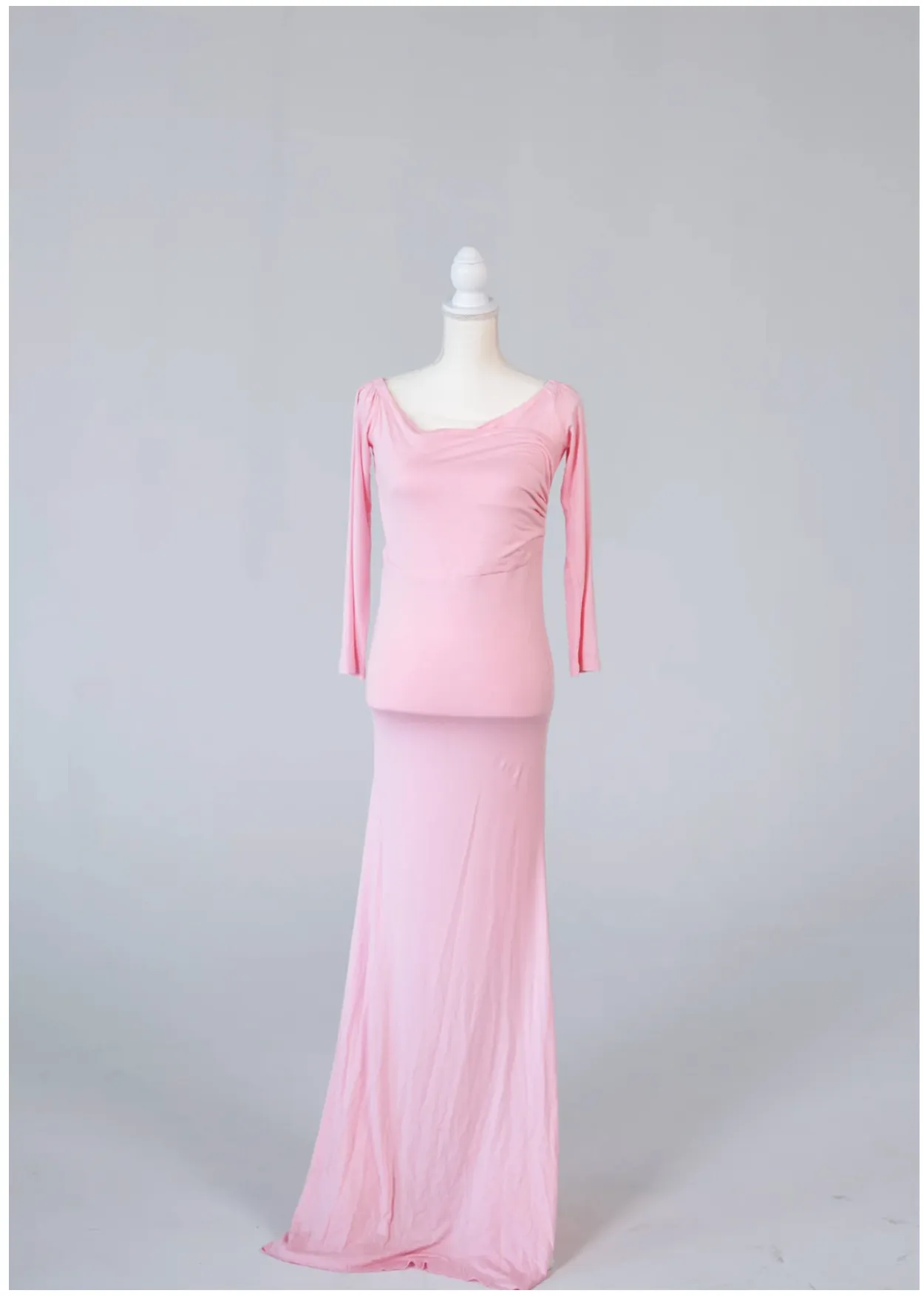 Pink Maternity Dress