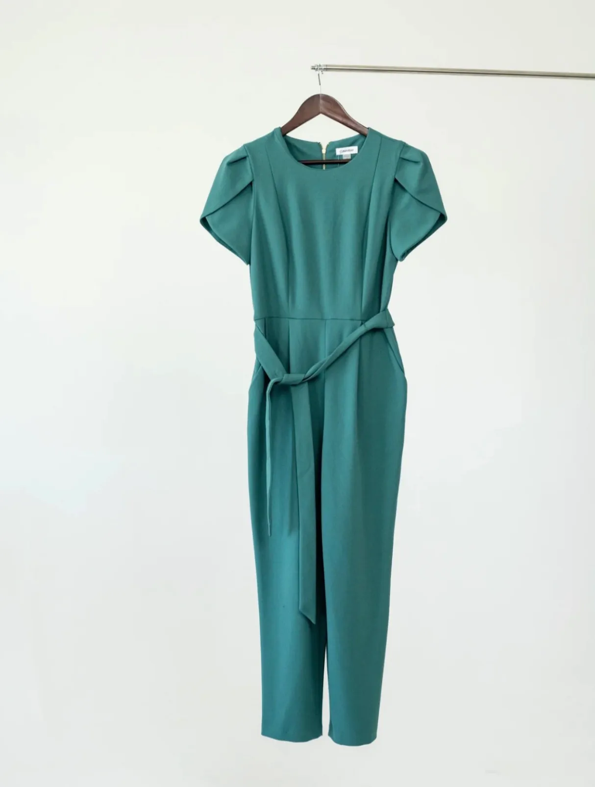 Green Calvin Klein Jumpsuit | Size 10